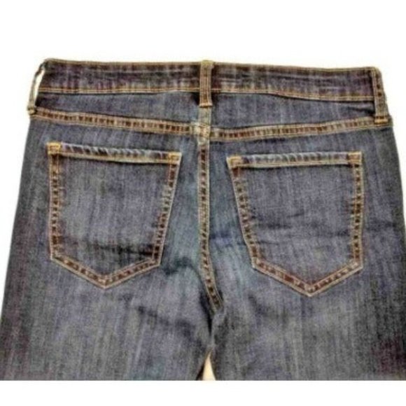 Womens GAP Slim Leg Midrise Dark Washed Jegging/Legging 28R (Waist 30in) - Picture 2 of 2